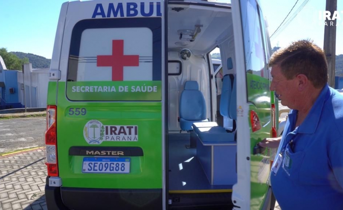 Irati Recebe Nova Ambulância Para A Secretaria Municipal De Saúde