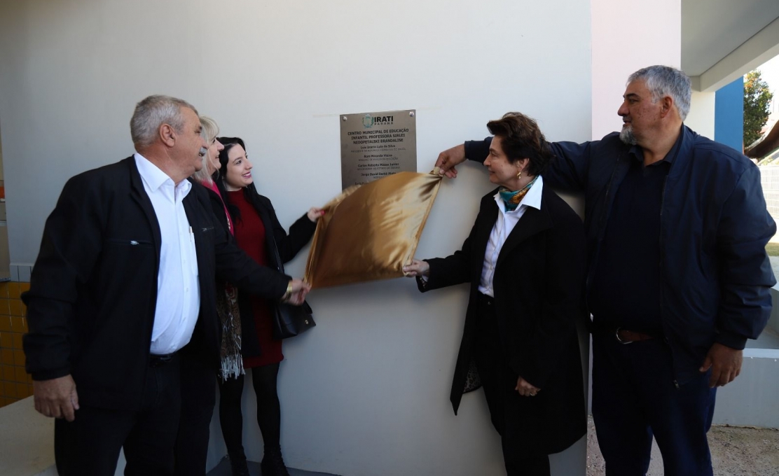 Cmei Professora Sirlei Nedopetalski Brandalise é Inaugurado No Bairro Rio Bonito