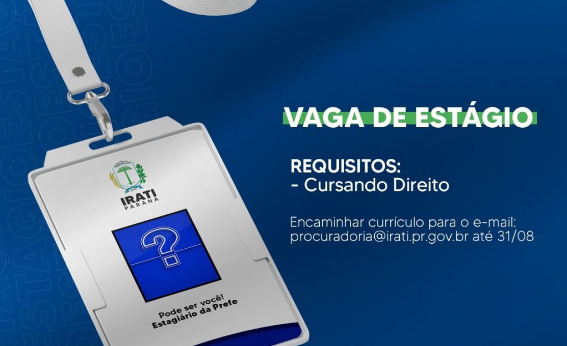 Procuradoria Abre Vaga De Estágio