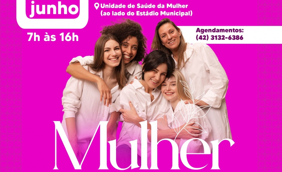 Saúde Da Mulher Terá Atendimento Especial No Sábado, 17 De Junho