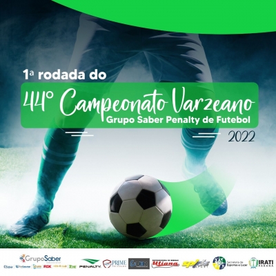 Secretaria de Esporte de Irati divulga os jogos a 1ª rodada do Campeonato Varzeano