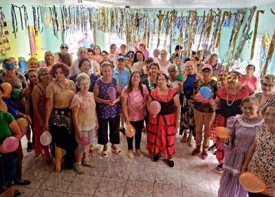Assistência Social realizou o Baile de Carnaval da Pessoa Idosa